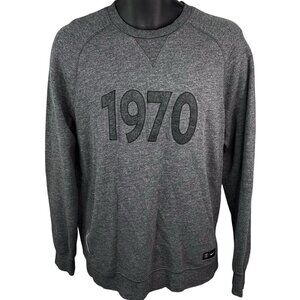 PSG Nike 1970 Gray Long Sleeve Pullover Sweatshirt Men’s L Soccer Football
